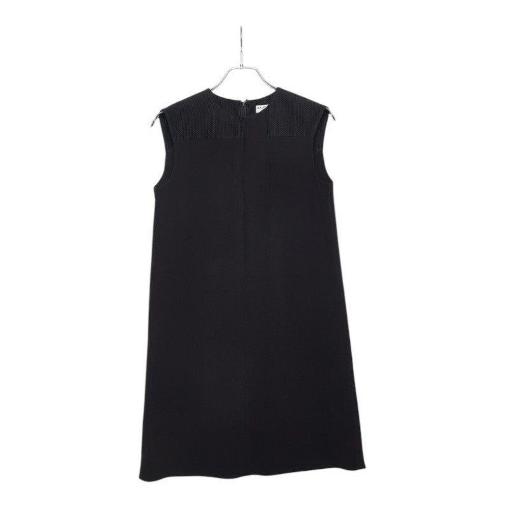 Balenciaga Silk Cotton Sleeveless Dress Black
